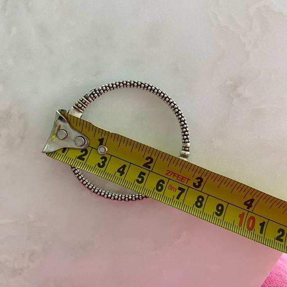 LAGOS blue topaz sterling and 18kt gold bracelet - Picture 10 of 12